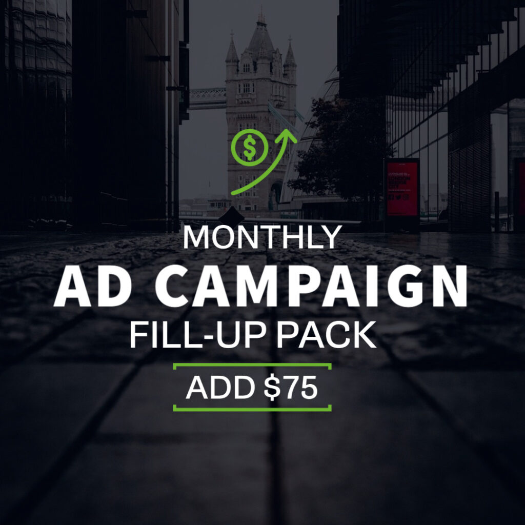 Monthy Ad Campaign - $75 Fill-up Pack | Echelon Local