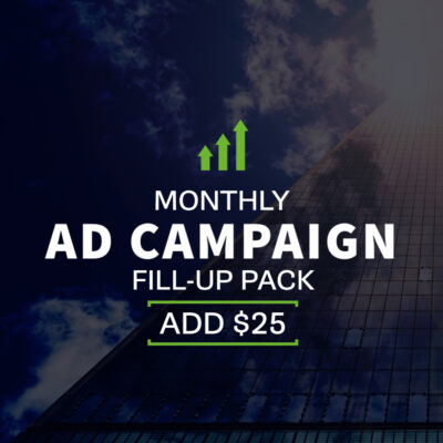 Monthy Ad Campaign - $25 Fill-up Pack | Echelon Local